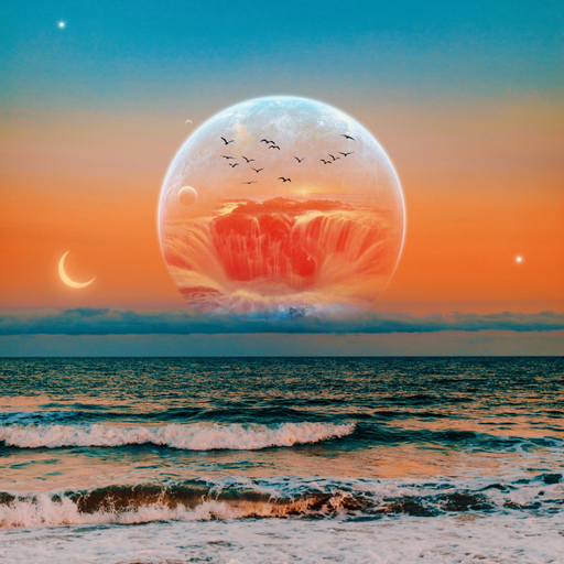 I wish you a wonderful day ❤️

#sunset #sea #waves #moon #beach #star #planet #birds #surreal #surrealism #fantasy #imagination #orient_arts #madewithpicsart #heypicsart #local #masterstoryteller #picsartmaster #papics #picsart @picsart

Original photo is license free and from Unsplash, Pexels, Pixabay or ai created.
